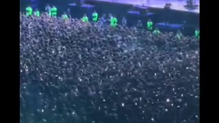 Another angle Mysterious Energy wave hits crowd at a Lana Del Rey Concert