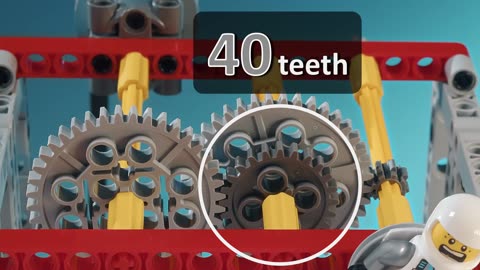 Lego Technic Gear Ratio : How It Works
