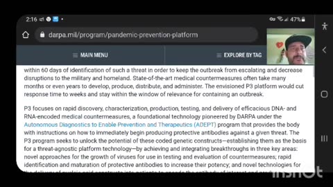 DARPA Is Responsible For The Creation Of the mRNA Gene Editing Technologies Used For The Covid-19 A.I. "Vaccine" BIOWEAPONS (DARPA LINKS BELOW TO PROOF)