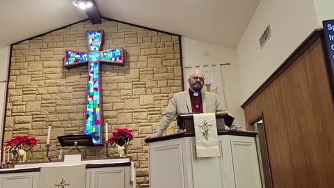 Sermon on December 26, 2022 by Pastor Darrin Trammell