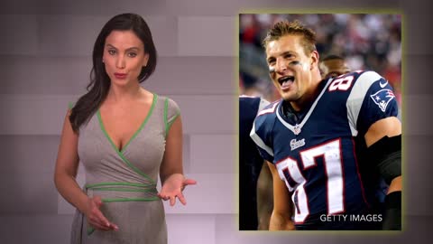 Rob Gronkowski Eats Extra Spicy Hot Wings & Lets His Tears & Snot Fly