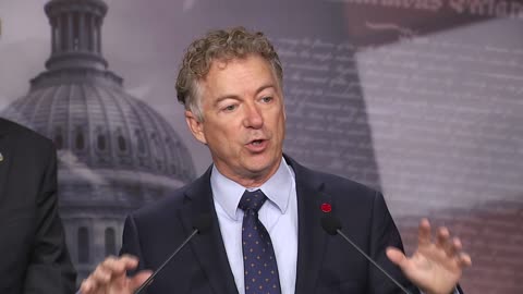Senator Rand Paul lashes out at the government funding process