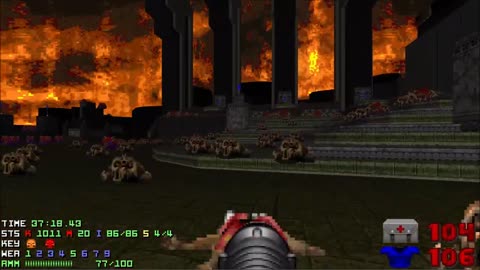 Doom 2 From Hell to Eternity Level 2 UV with 101% in 37:59