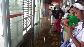 Fuertes lluvias en Cartagena