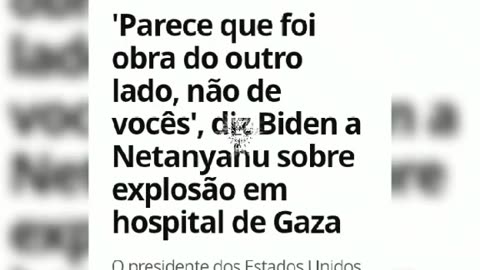 Joe Biden Reforça apoio a Israel