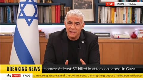 EX ISRAELI PRIME MINISTER YAIR LAPID SAYS PALESTINIANS ARE TERRORISTS