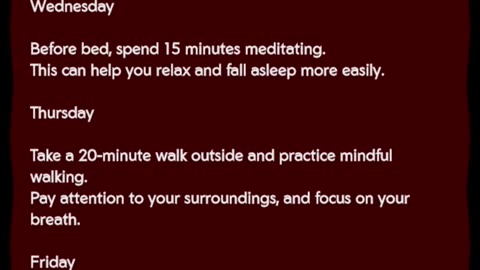 Simple Weekly Meditation Routine 2023