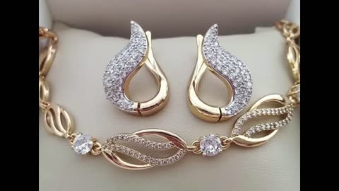 Modern ELEGANT jewelry. A selection of jewelry. Russian modern JEWELRY design, Beautiful