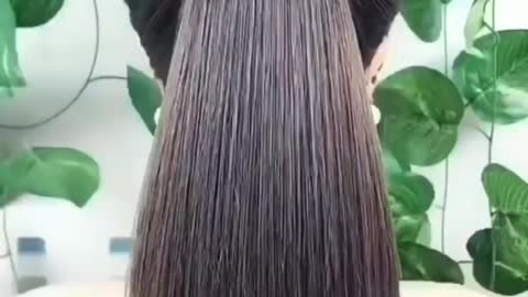 Simple and beautiful Black Hair
