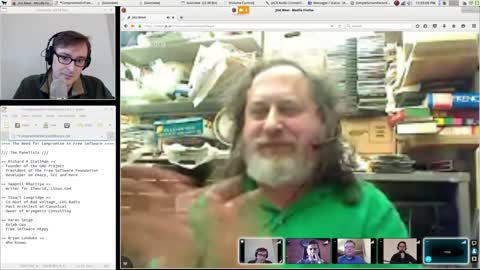 Dec 15, 2015 - Roundtable with Richard Stallman, Lunduke, others.