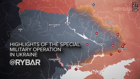 ❗️🇷🇺🇺🇦🎞 Rybar Daily Digest of the Special Military Operation: February 27-28, 2024