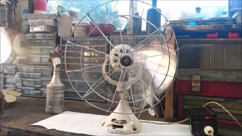 Verity's New Orbit 16 inch fan from the 30's