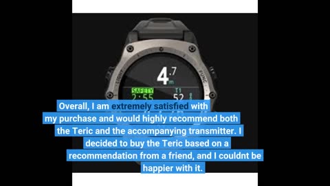 Read Comments: Shearwater Research Teric Wrist Dive Computer (Silver)