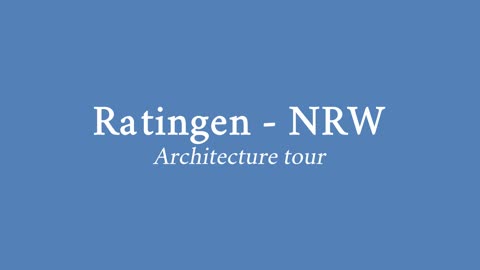 Ratingen - NRW Architecture tour 🇩🇪 4K