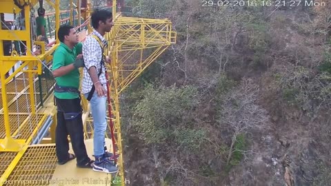 🤣 Pre-Bungee Jump Laughs: Funny Moments in Rishikesh, India! 😂🇮🇳