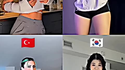 Which country is the best Tacata ft Homa Hakao Dilara Kika Kim shorts dance viral