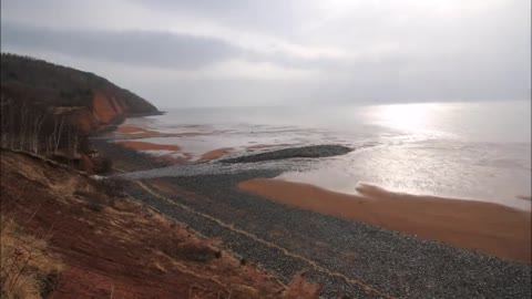 Secuencia muestra dramático cambio de marea en la Bahía de Fundy en tan solo 5 horas