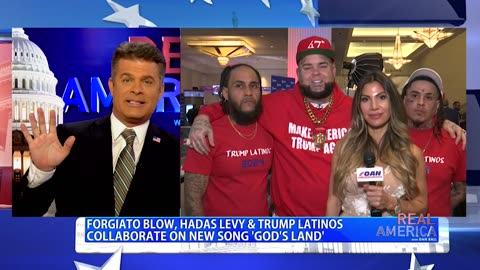 REAL AMERICA - Dan Ball W/ Forgiato Blow, Trump Latinos, Hadas Levy, 'God's Land' Out Now, 2/23/24