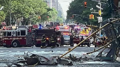 Mary Greeley News - ALERT! Suspicions New York City Crane Fire And Collapse, 6 Injured