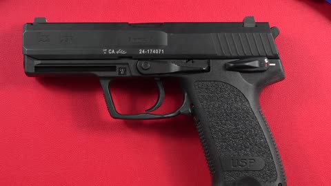 HK USP9 9mm pistol overview