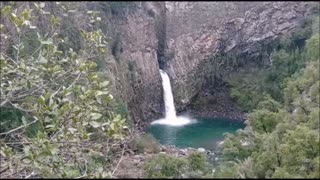 Radal Siete Tazas National park in Chile