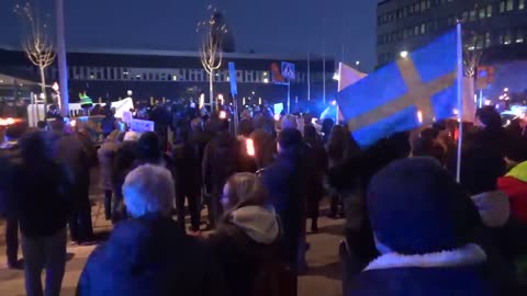 Manifestationen i Tessinparken - Del 3