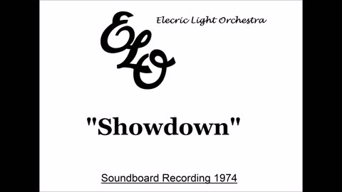 Electric Light Orchestra - Showdown (Live in Hamburg, Germany 1974) Soundboard