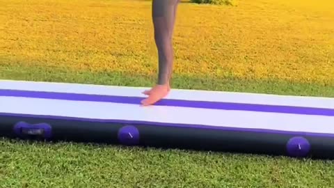 AIR TRACK INFLATABLE GYMNASTICS MAT