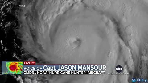 NOAA Hurricane hunters give Ian update from front lines