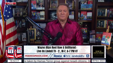 Wayne Allyn Root Raw & Unfiltered - November 8th, 2023