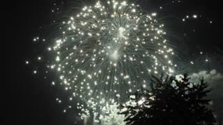 A.I. fireworks simulation
