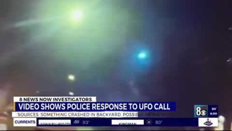 Las Vegas family claims to see aliens after several report something falling from sky - 911 call
