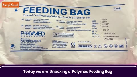 Buy Polymed Feeding Bag - Surginatal