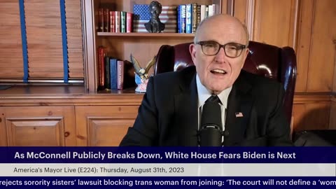 America's Mayor Live (E224): As McConnell Publicly Breaks Down, White House Fears Biden is Next
