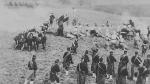 Battle Of Mafikeng, South Africa (1900 Original Black & White Film)