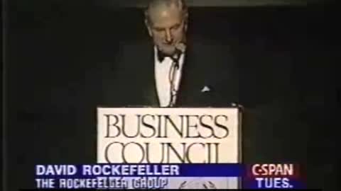 David Rockefeller parle du contrôle de la population