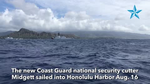 New Coast Guard national security cutter arrives in Honolulu