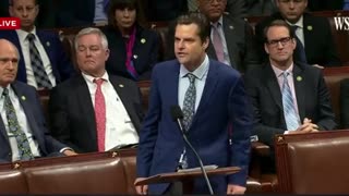 Matt Gaetz NUKES The Establishment In Major Speech