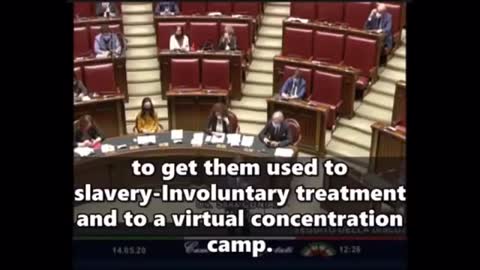 Italian MP wants Bill Gates arrested for crimes against humanity (English subtitles)