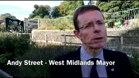 West Midlands Mayor Andy Street discusses hopes for investment in Dudley