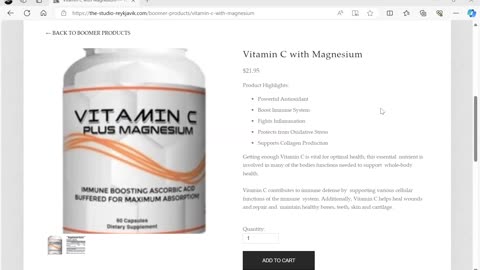 The Studio - Reykjavik (Vitamin C and Magnesium) by Dr. Paul Cottrell
