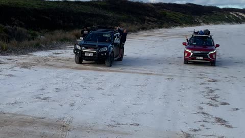 4WD Drive by the beach