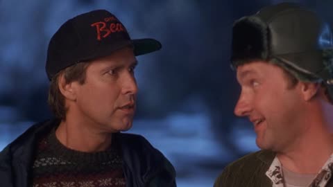 Christmas Vacation "Hope you didn't do this all on our account Clark" scene