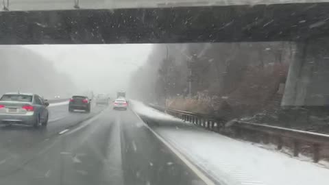 Interstate 476 Pennsylvania Winter Storm