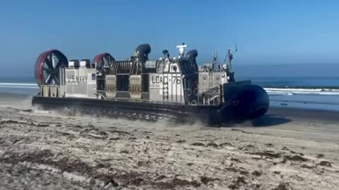 LCAC Shallow Beach Landing