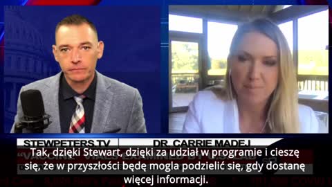 Stewpeters.tv DR. CARRIE MADEJ - potwierdzenie na to COŚ co znalazł DR. FRANC Zalewski