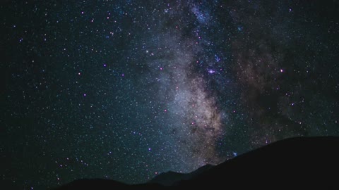 Absolutely Breathtaking time lapse of Galaxy footage