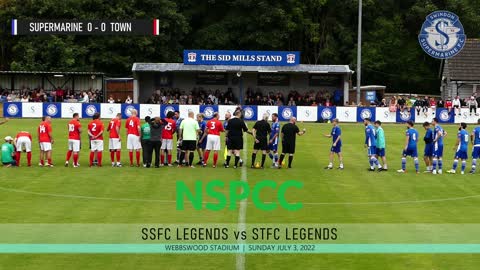 CHARITY GAME | Supermarine Legends 1 Swindon Town Legends 3