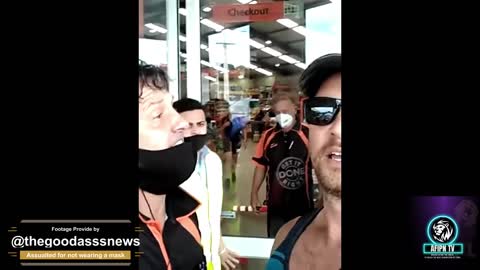 NZ man assaulted for not wearing a mask.