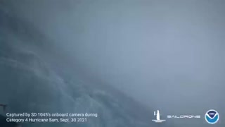 Inside Hurricane Sam: 50ft waves and 120+ mph winds